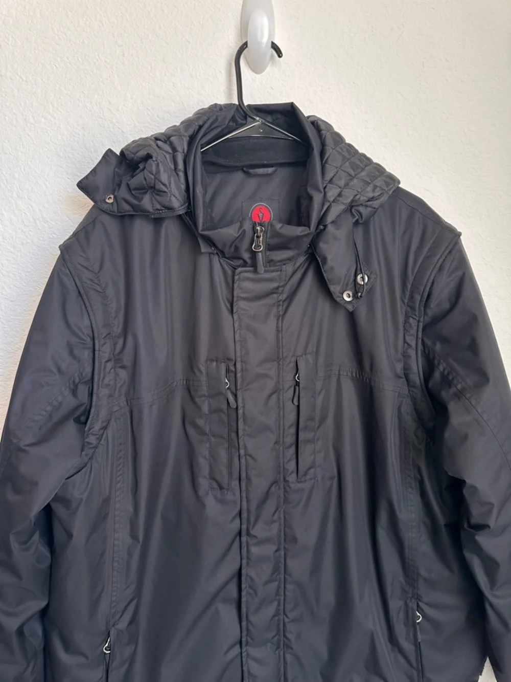 SCOTTeVEST Revolution‎ Travel Jacket Vest XL Black TEC Convertible Utility coat - Picture 4 of 15